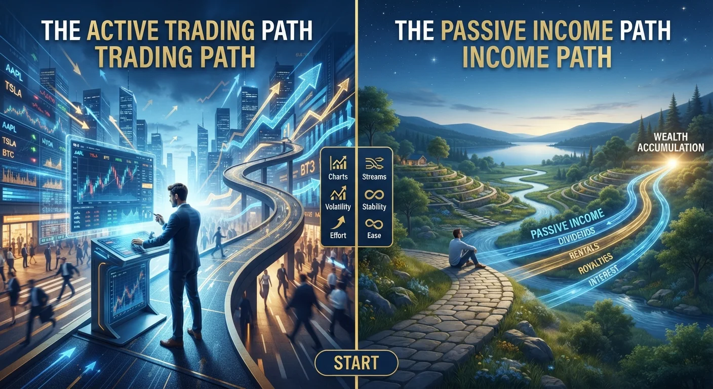Active Wealth Accumulation vs. Passive Income Strategies: Weighing the Trade-Offs