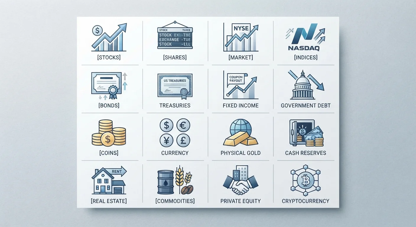 Asset Classes Decoded: Stocks, Bonds, Cash, and Alternatives