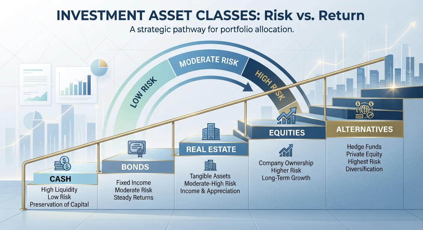 Asset Classes Ranked by Risk Profile: What the Historical Record Suggests