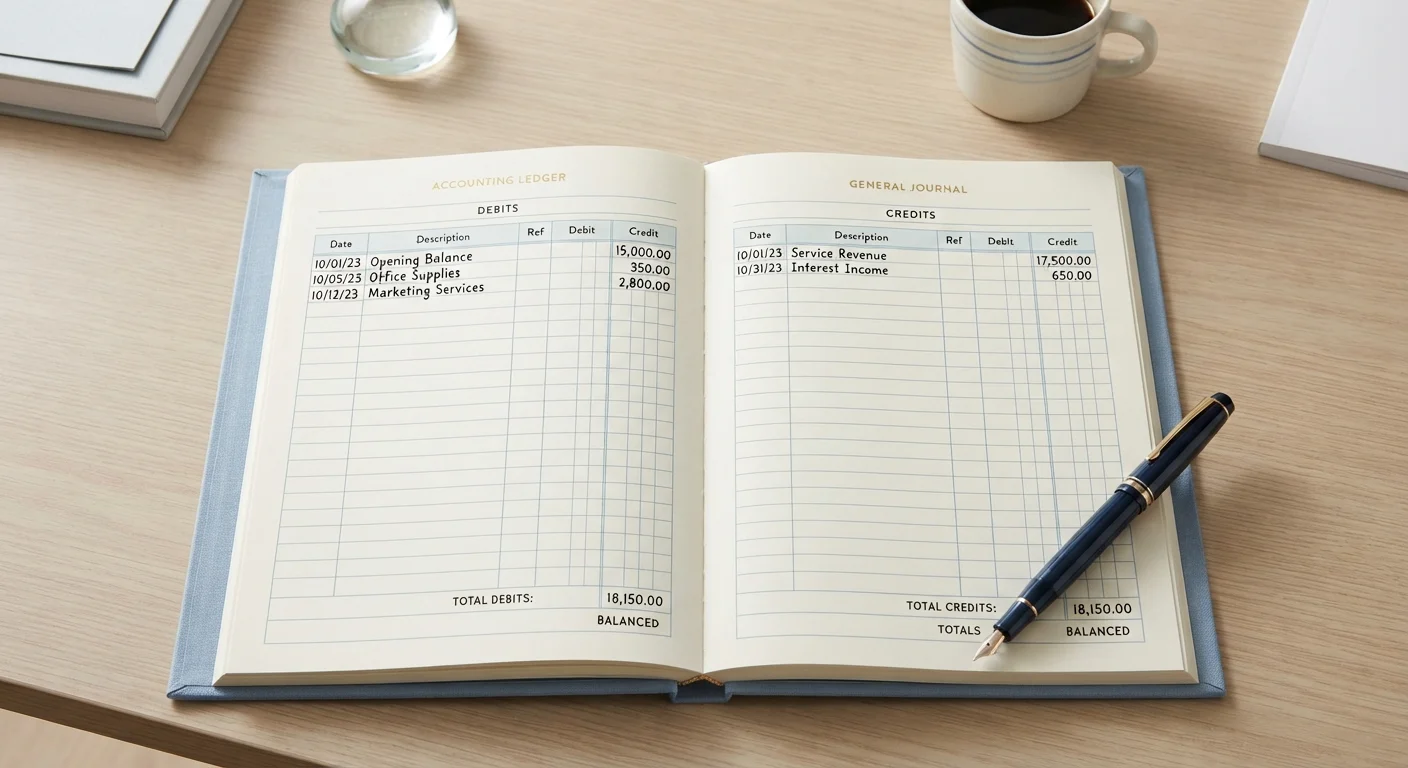 Double-Entry Bookkeeping: The Logic Behind Every Debit and Credit