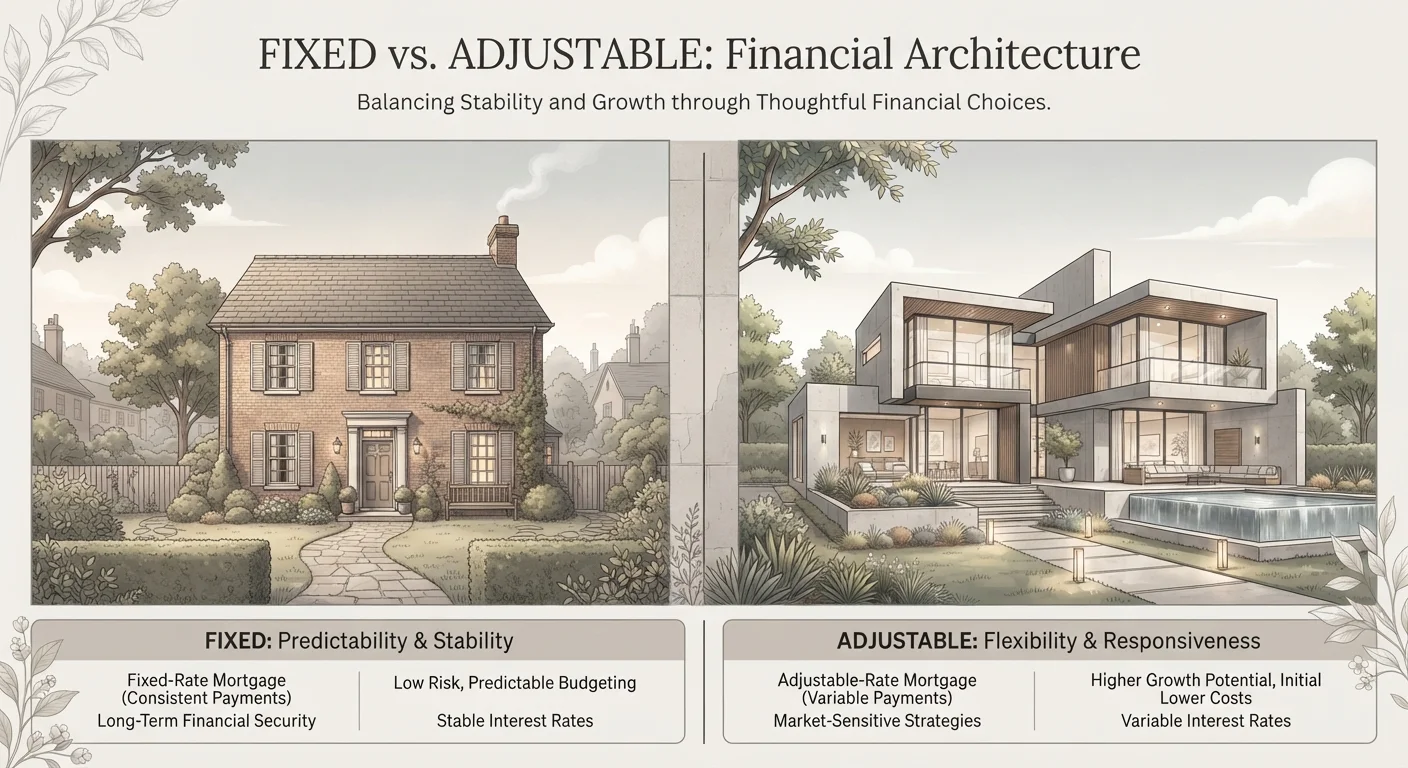 Fixed-Rate vs. Adjustable-Rate Mortgages: Choosing the Right Structure for Your Situation