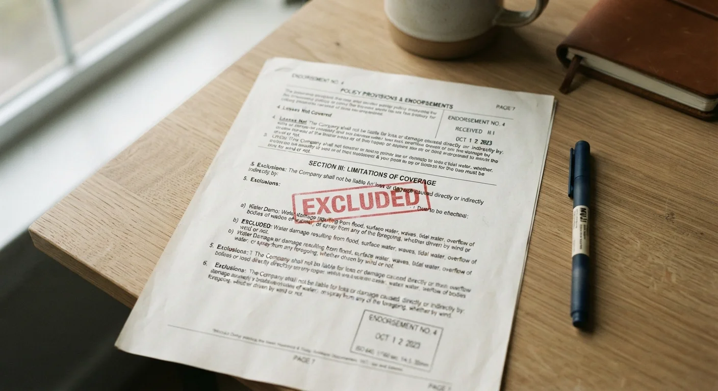 Gaps and Exclusions: What Most Insurance Policies Won't Pay For