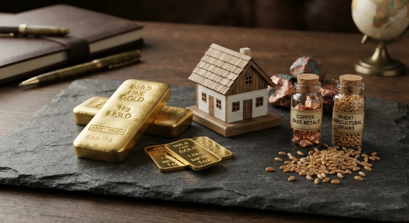 Hard Assets, Real Estate, and Commodities as Wealth Preservation Vehicles