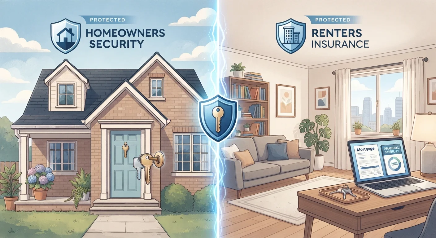 Homeowners vs. Renters Insurance: Where the Protection Begins and Ends