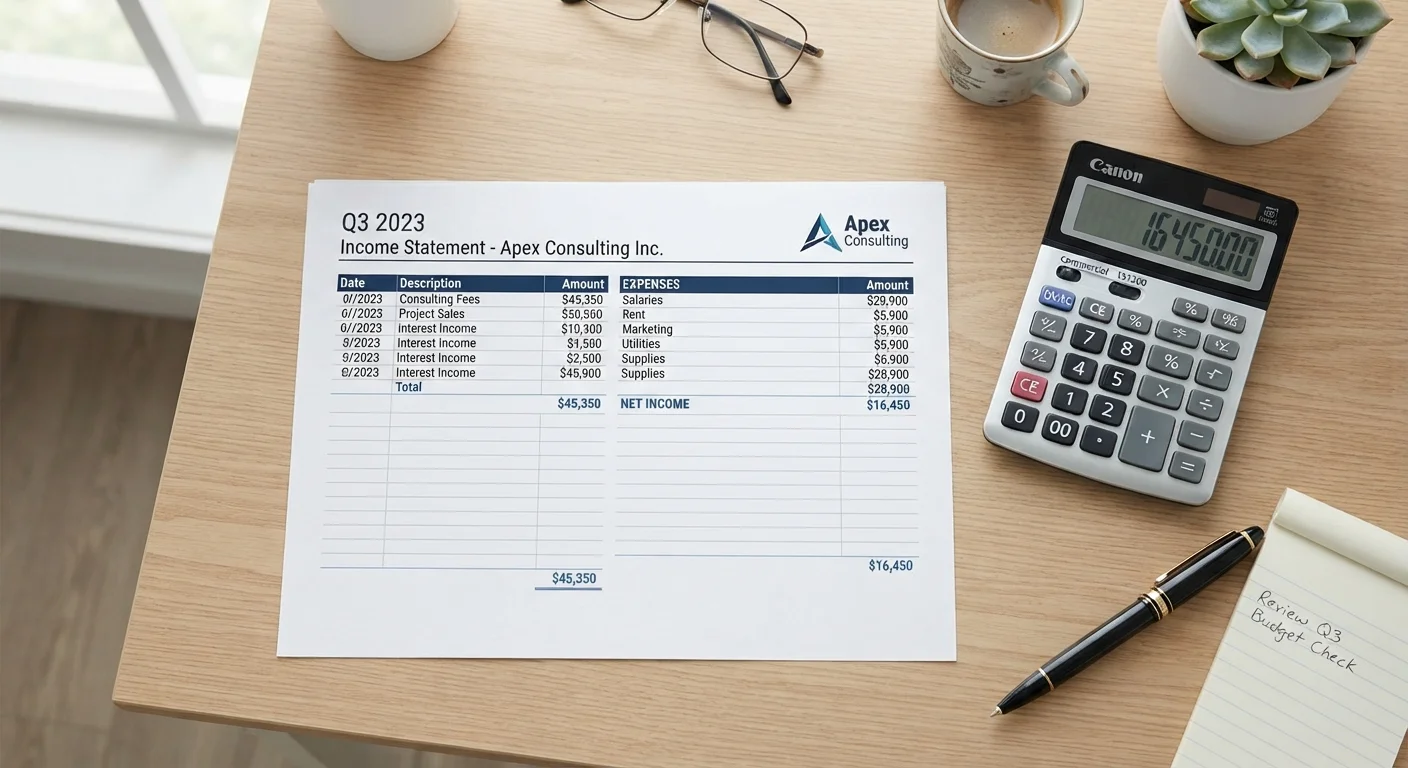 Income Statement Fundamentals: Revenue, Expenses, and What's Left Over