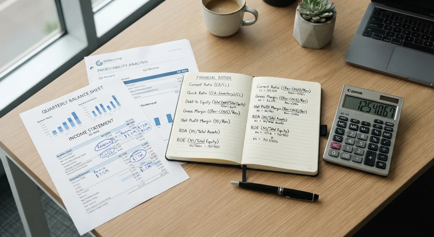 Key Financial Ratios Derived From Accounting Statements
