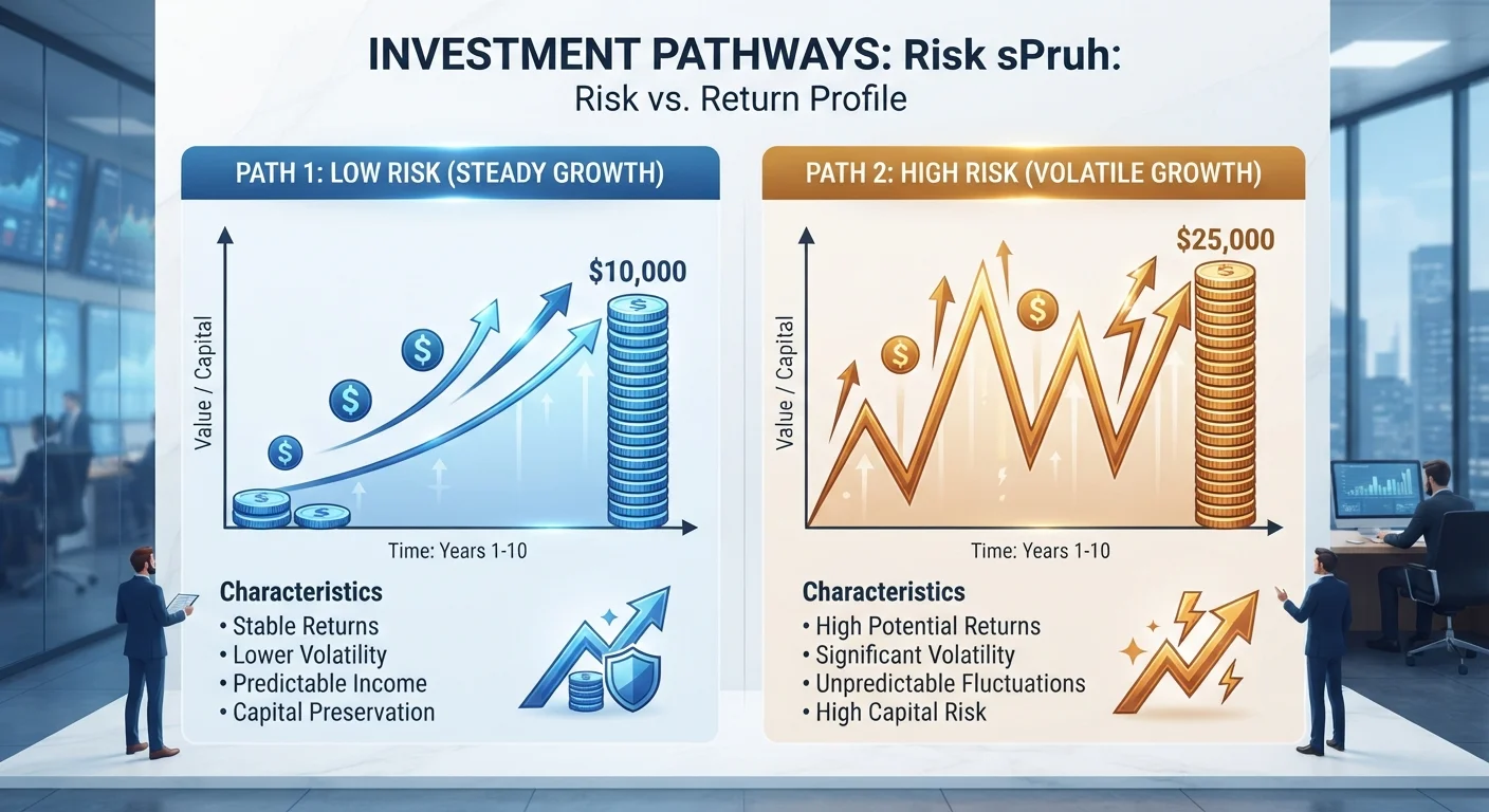 Low Risk vs. High Risk Investments: What Changes Beyond the Potential Upside