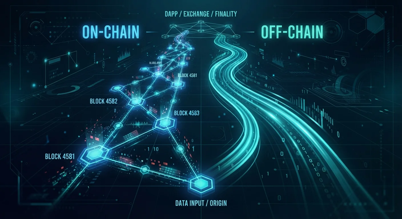 On-Chain vs Off-Chain: Where Your Crypto Actually Lives