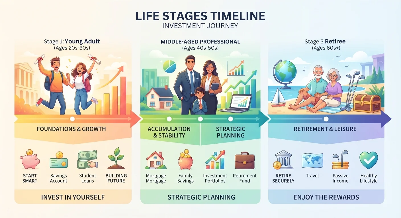 Risk and Return Across Life Stages: How the Right Balance Shifts Over Time