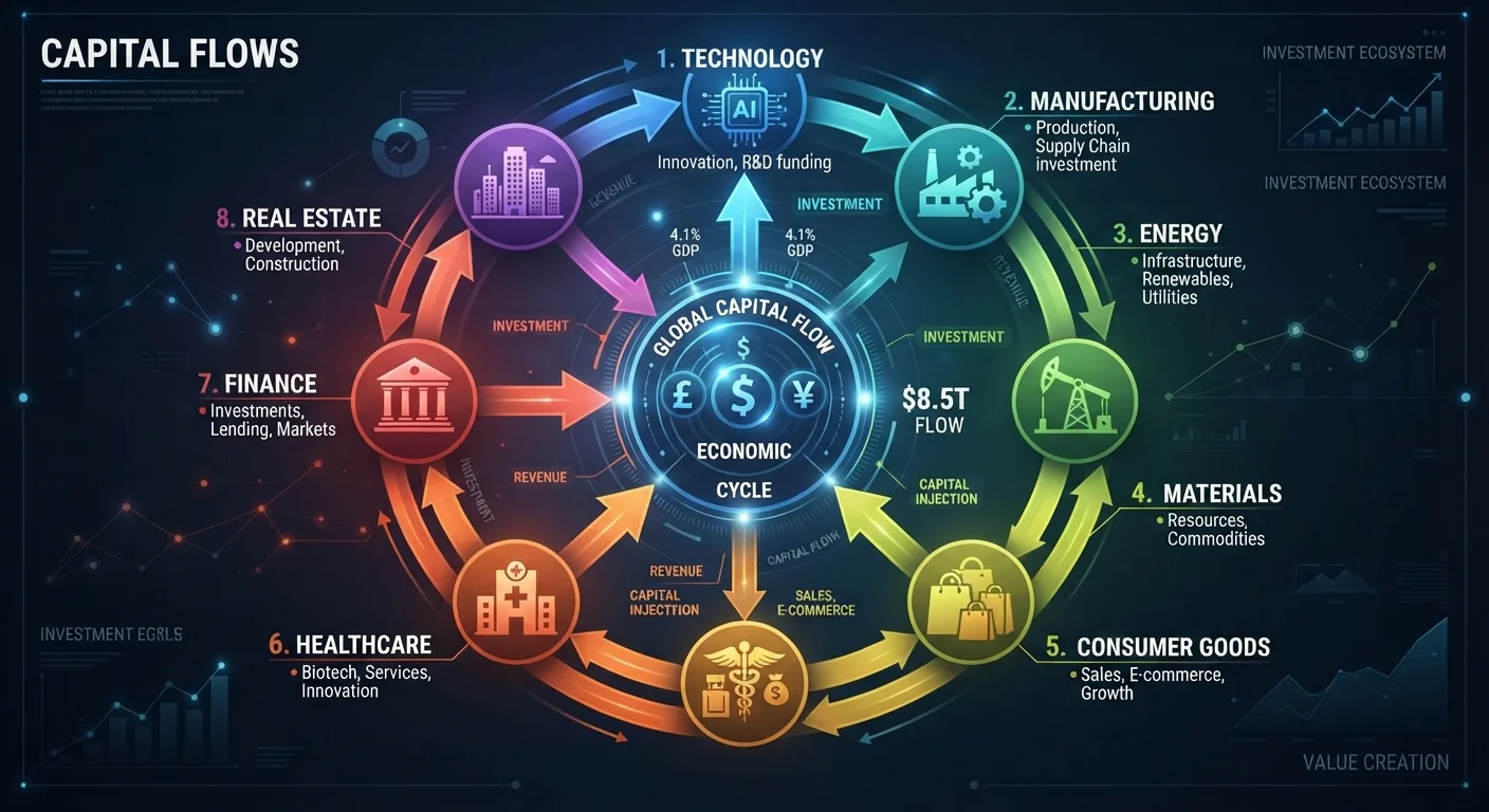 Sector Rotation: Tracking How Money Moves Across the Market Cycle