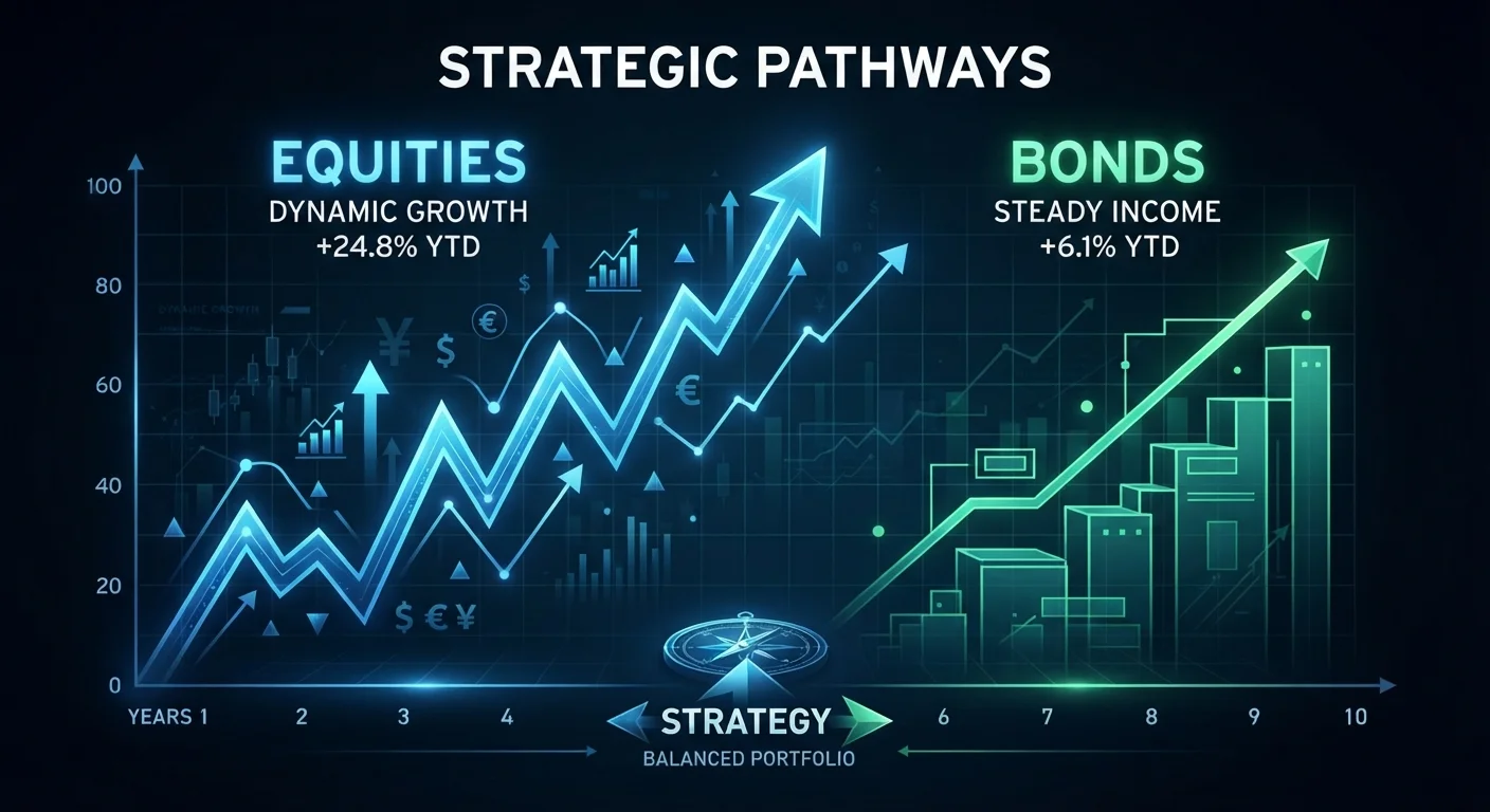 Stocks vs. Bonds: Understanding the Classic Portfolio Trade-Off