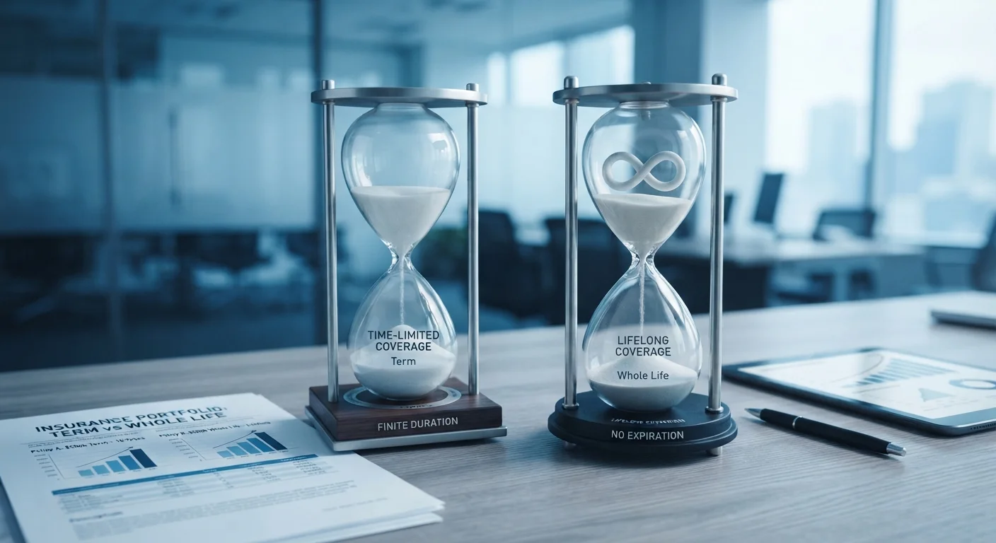 Term Life vs. Whole Life Insurance: Choosing the Right Structure for Your Situation