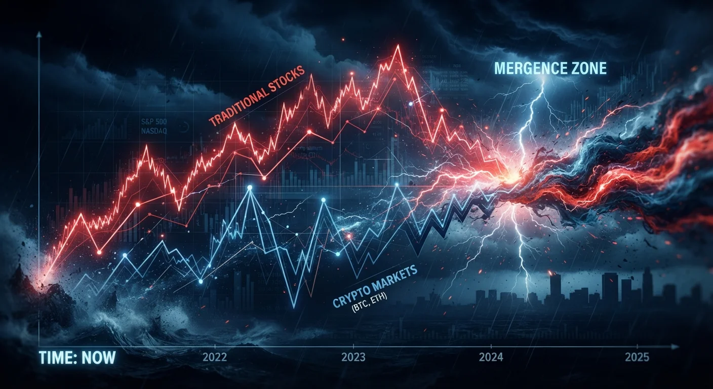 Why Crypto Correlation With Traditional Markets Shifts in a Crisis